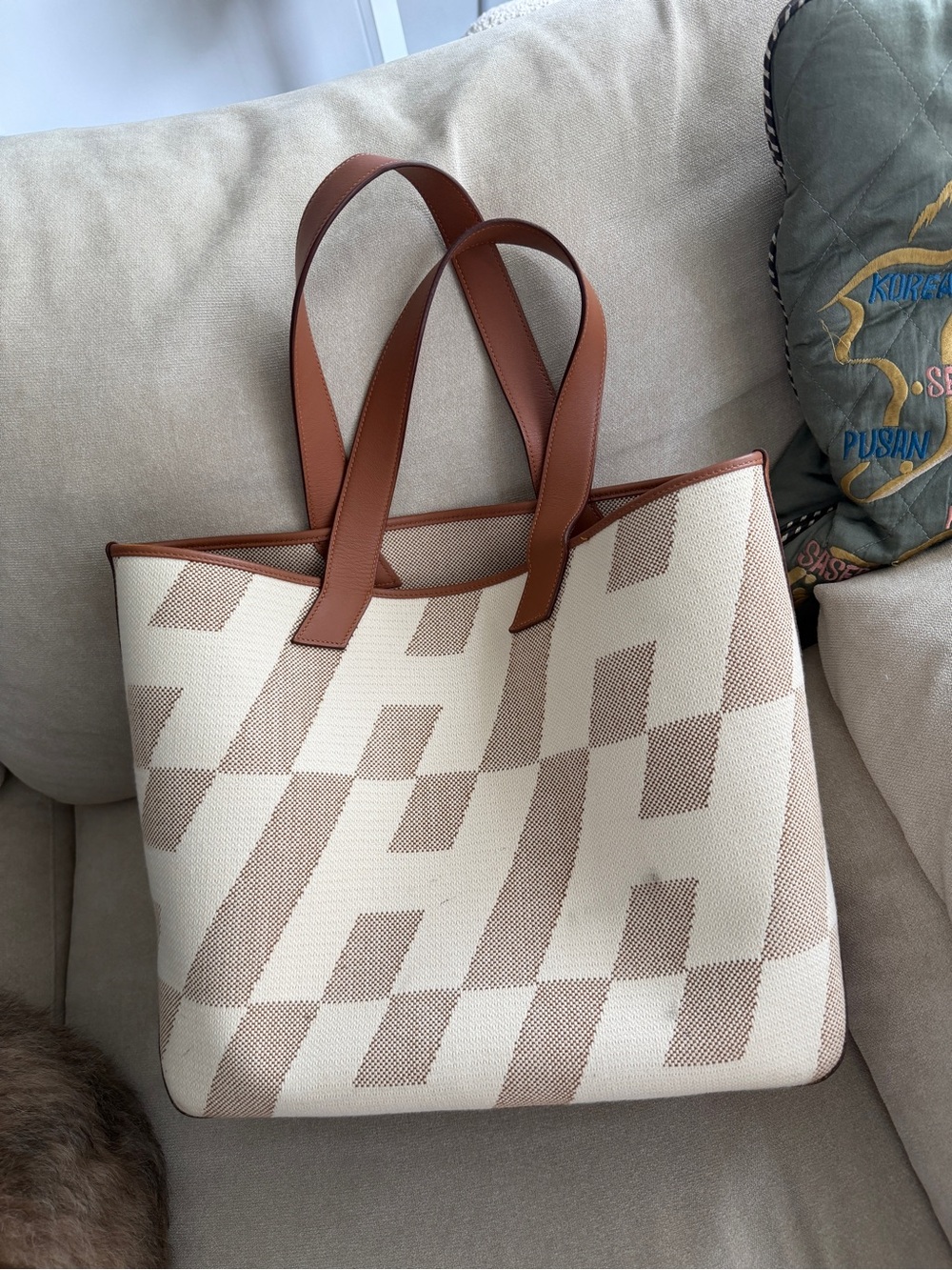 Hermes h en biais 40 gold/brown - Picture 2 of 10